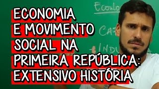 O Café na Primeira República  Extensivo História  Descomplica [upl. by Garihc247]