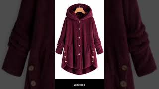 Autumn Winter Coat Women Warm Teddy Bear Coat Wool Jacket Female Plush Coat Hooded Jacket [upl. by Graubert909]