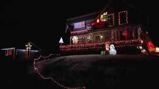 LIGHT DISPLAY BARRE VT [upl. by Sallyanne626]