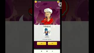 Can akinator find vegitoakinator gaming plzsubscribemychannel [upl. by Aksel608]