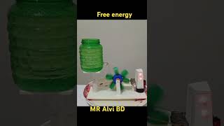 Hydroelectricity science exhibition project working model diy free energy shortvideo shorts [upl. by Lipps]