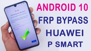 تخطي حساب جوجل اكونت هواوي p smart بدون كمبيوتر 2020 [upl. by Assyli981]