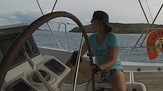 Ep 5 Sailing the BVI 2015 Leverick Bay to Anegada Island [upl. by Pacian]