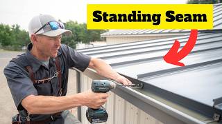 Essential Tips For Installing Rain Gutters on Standing Seam Roofs [upl. by Ellenet]