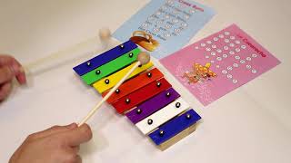 Hot Cross Buns\La Cucaracha a xylophone [upl. by Anikas]