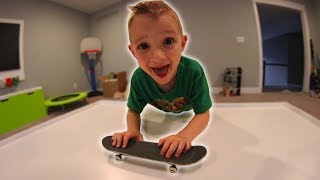 6 YEAR OLD LEARNS TO HANDBOARD [upl. by Elleiad]