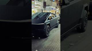 Tesla cyber truck spotted  deira gold souk dubaiteslacybertruck trending carlovers dubai daira [upl. by Ilahtan]