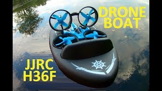 Makerfire JJRC H36F Terzetto Vehicle Boat 3 in 1 RC Quadcopter 2 Speed Mode amp 3 Batteries [upl. by Eyma]