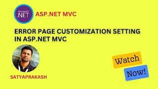 Steps to Build Custom Error Pages in ASPNET MVC  ASPNET MVC Projects CodingKnowledge [upl. by Aviv803]