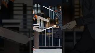 Chainsaw Man vs Katana Manfull fight [upl. by Adanama]