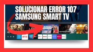 Error 107 SAMSUNG Smart TV Error code 107 Samsung TV [upl. by Sisely]