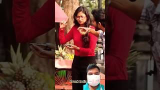 Golgappa Prank Reels greenscreen reels love drprank comedyprank funny cute friendship [upl. by Ayom]