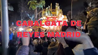 EN VIVO desde Madrid La Mejor CABALGATA DE REYES MAGOS 2024 [upl. by Eudoxia]