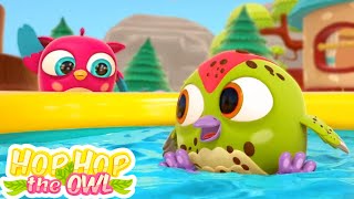 Baby cartoons for kids amp Kids animation Learning videos for babies with Hop Hop the owl amp friends [upl. by Hopfinger]