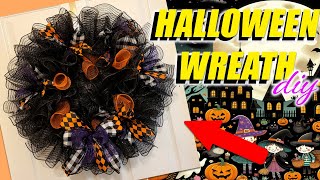 Spooktacular Halloween Wreath Tutorial Transform Your Home with This Easy DIY [upl. by Lamarre136]