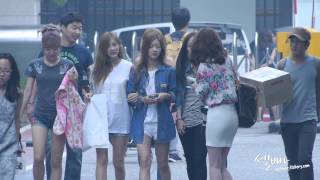 130726 에이핑크 뮤직뱅크 출근길 직캠 by 셀빠 [upl. by Devi254]