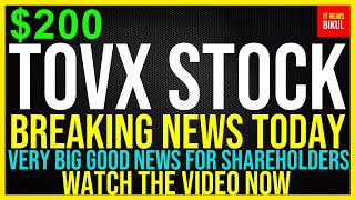 TOVX Stock  Theriva Biologics Inc Stock Breaking News Today  TOVX Stock Price Prediction  TOVX [upl. by Iddet]