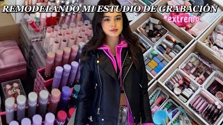 REMODELANDO MI ESTUDIO DE GRABACIÓN extremo  parte 1 💞 [upl. by Sixela197]