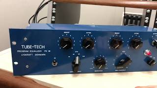 TubeTech PE 1B Program Equalizer [upl. by Hoy]