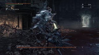 Bloodborne  Ludwig the AccursedHoly Blade Boss Fight [upl. by Oag]