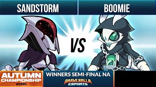 Sandstorm vs Boomie  Winners SemiFinal  Autumn Championship 2021  NA 1v1 [upl. by Low125]