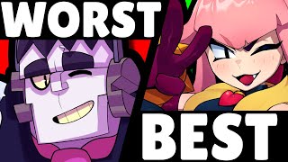 V39 Ranking EVERY Brawler from WORST to BEST  Pro Tier List 2024 [upl. by Iloj]