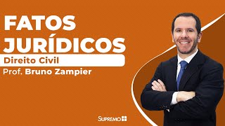 Fatos Jurídicos  Direito Civil  Prof Bruno Zampier [upl. by Nefets]