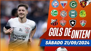 ⚽️ TODOS OS GOLS DESTE SABADO 21092024 GOLS DE HOJE GOLS DO DIA GOLS DO BRASILEIRÃO COMPLETO [upl. by Yeung]