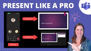 How to share PowerPoint slides in Microsoft Teams [upl. by Samira]