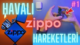 Havalı Zippo Açma Hareketleri Nasıl Yapılır  Bonus AirPods Hareketi Zippo Tricks 1 [upl. by Losyram44]