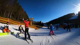 Winterberg relaxing ski in low snow conditions [upl. by Ailen]