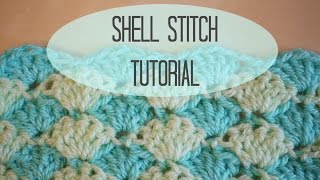 CROCHET Shell stitch tutorial  Bella Coco [upl. by Oruam]