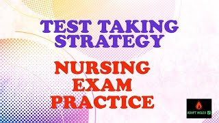 Nursing Exam Practice  NCLEX Question Test taking Strategy  FREE NCLEX Review Concepts in Nursing [upl. by Aiuqram]