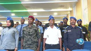 Cérémonie de fin de formation pour 160 policiers formés pour le geste de premier secours [upl. by Norvol]