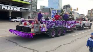 Saskatoon downtown Christmas Parade [upl. by Algie467]