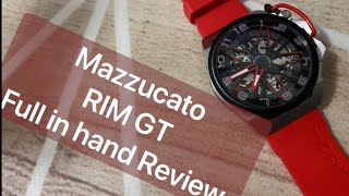 Mazzucato RIM GT latest 42mm model Unique italian design and a fresh brand [upl. by Idna]