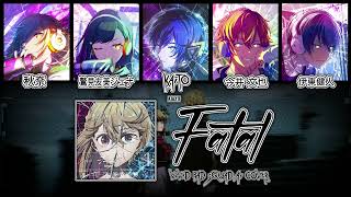 【Vivid BAD Squad  KAITO】ファタール Fatal  AI Cover KANROMENG Lyrics [upl. by Oniram529]