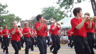 Lakeville North Marching band PanOProg Parade 2011 [upl. by Naie728]