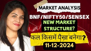 Tommorow market prediction niftyampbanknifty 11 DEC 2024 tradingmentor22 banknifty nifty50 [upl. by Haceber]