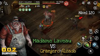 Granjero Alzado vs Madame lvl 120  Dawn of Zombies [upl. by Neened]