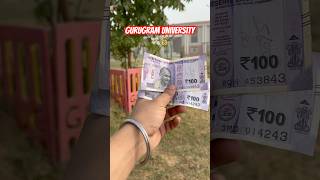 Gurugram university 💸 new campus university collage gurugram haryana india viralvideo [upl. by Oirasan]