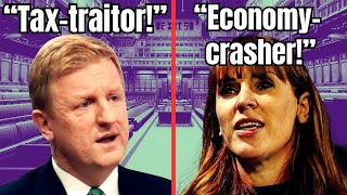 COMMONS CLASH Oliver Dowden DISMANTLES Angela Rayner [upl. by Ellatsirhc]