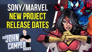 Two New SonyMarvel Project Release Dates Announced [upl. by Fredericka]