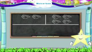 Learn Grade 1  Maths  More Or Less [upl. by Puto]