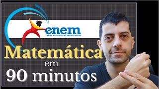 ENEM Matemática em 90 minutos É POSSÍVEL [upl. by Drofla]