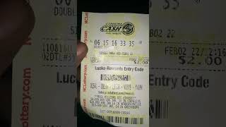 NC Lottery Formula  cash 5 Lottery hit matching four numbers double play 500 quick pick for 2 [upl. by Gnoc]