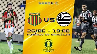 SAMPAIO CORRÊA x ATHLETIC  AO VIVO  NARRAÇÃO 2606  BRASILEIRÃO SÉRIE C [upl. by Ahseen]