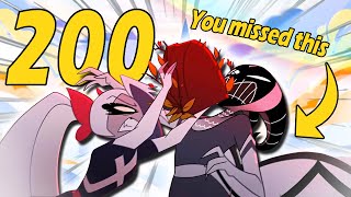 200 Fun Details YOU Missed while watching Hazbin Hotel [upl. by Emiatej]