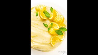 Almond Flour Keto Lemon Cake [upl. by Vaios399]