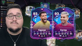 CORREA 93 amp CAPOUE 93 FLASHBACK TOTS REVIEW  EA FC 24 ULTIMATE TEAM [upl. by Kissner]